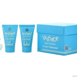 Versace Dylan Turquoise Body Wash Set - Vibrant Blue